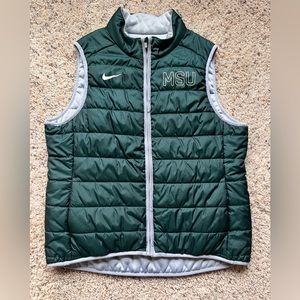 Women’s XL Michigan State reversible vest